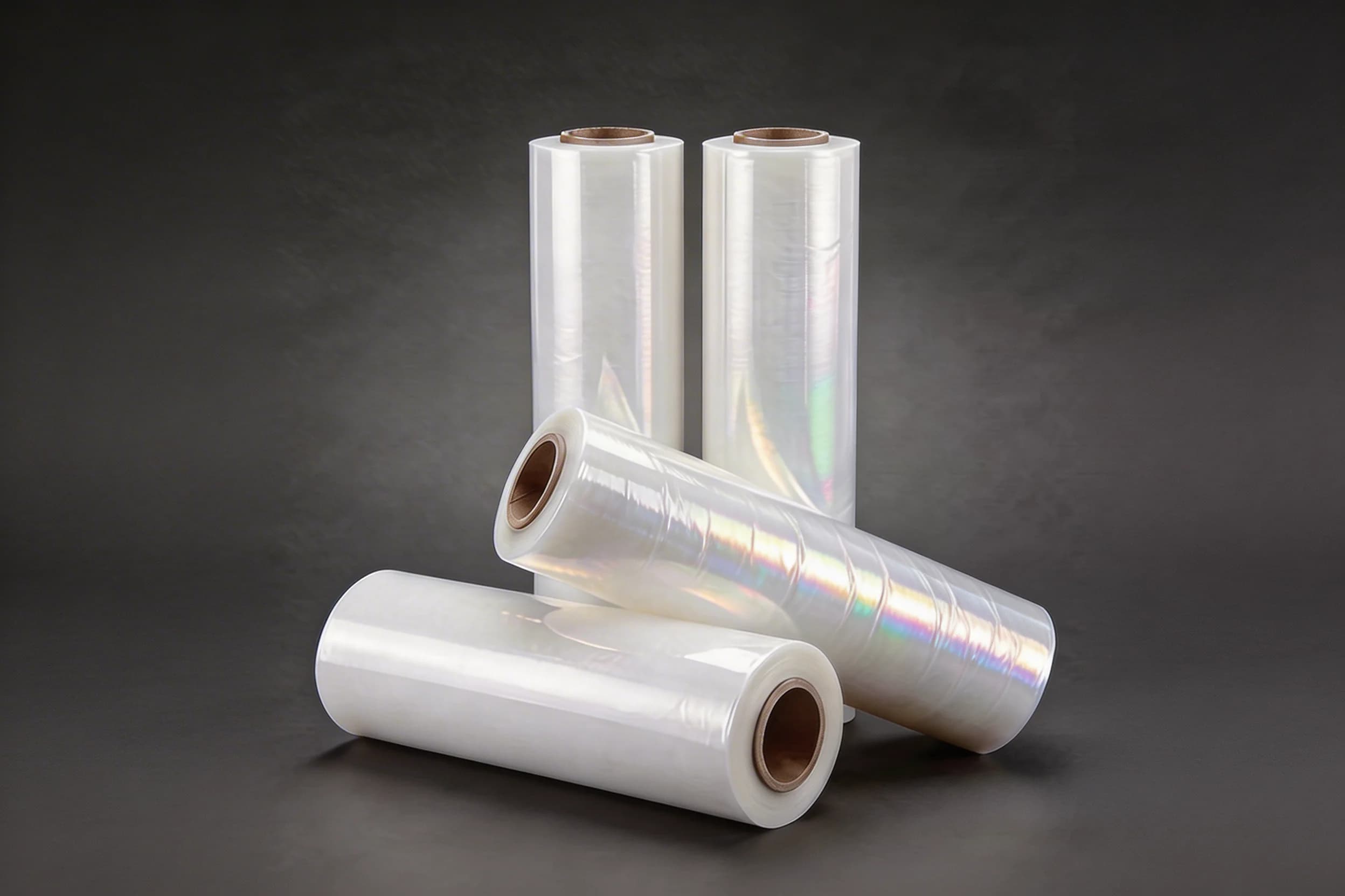 MGS Center-Fold Plus virgin-resin POF shrink film rolls — premium clarity thumbnail