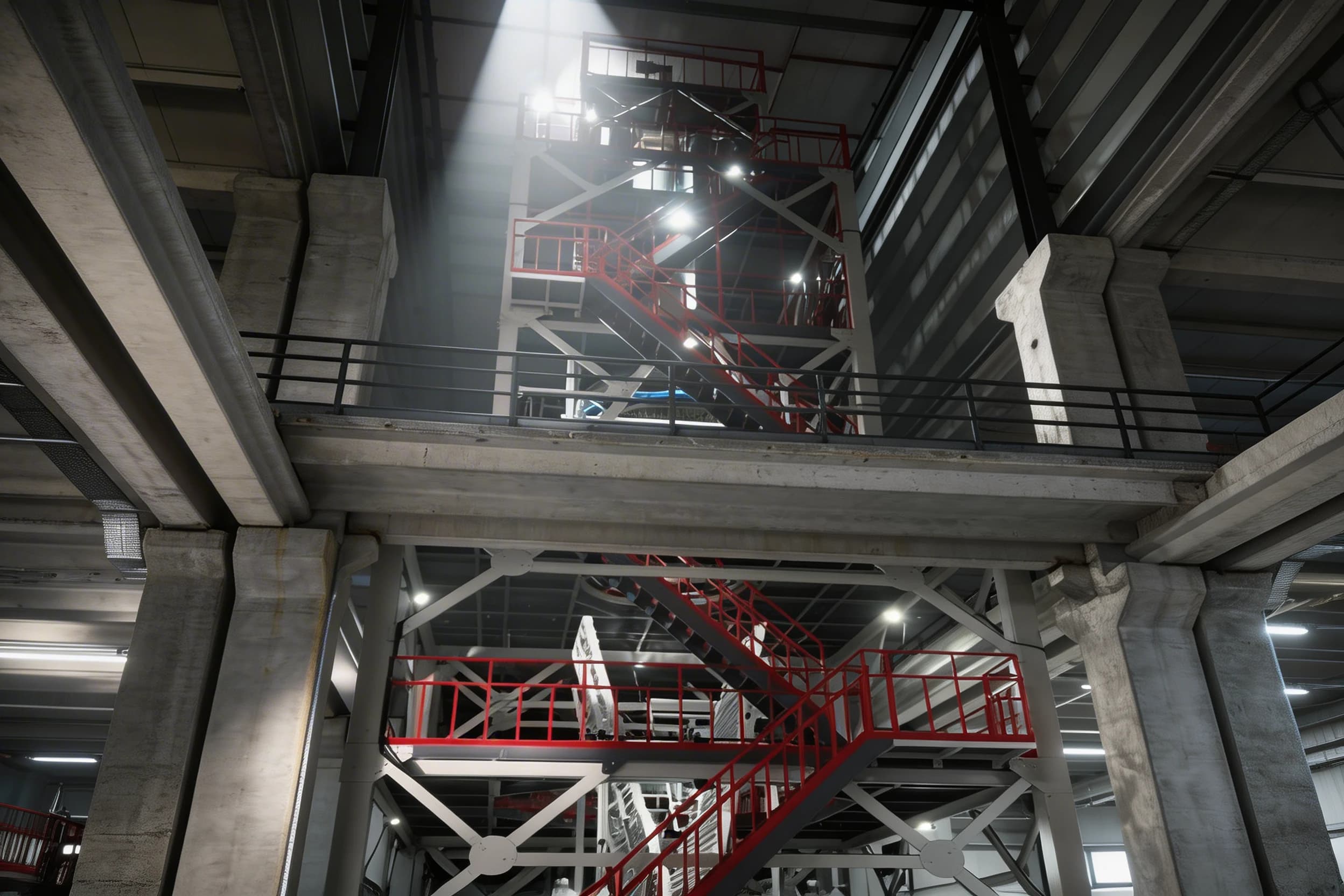 MGS Balıkesir 5 katmanlı ko-ekstrüzyon POF shrink film üretim hattı balon kulesi ve ekstrüder grubu